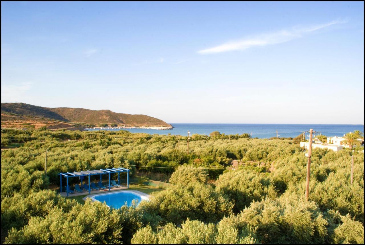 Voula'S Casa Di Mare Apartment Palekastro Bagian luar foto